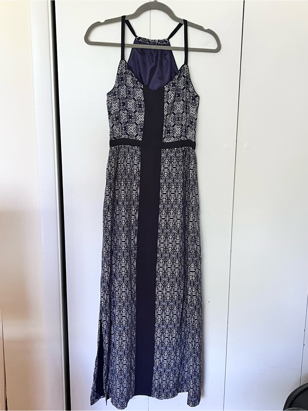 J.Crew Factory Geo Printed Maxi Dress Size 0